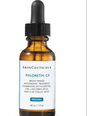 SkinCeuticals Phloretin CF Serum — Amber Bottle with Black Dropper